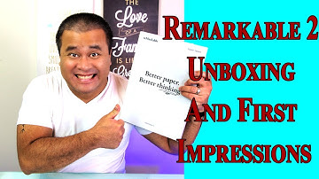 Remarkable 2 Unboxing And First Impressions