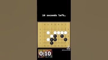 Go Puzzle 1 part2 #go #gogame #baduk #weiqi #puzzle #chess #boardgame #games #gaming #howtoplaygo