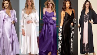 latest and beautiful women nightwear sleep wear gown screenshot 1