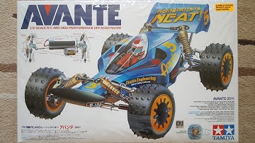 Tamiya AVANTE (2011 edition) unboxing (#58489)