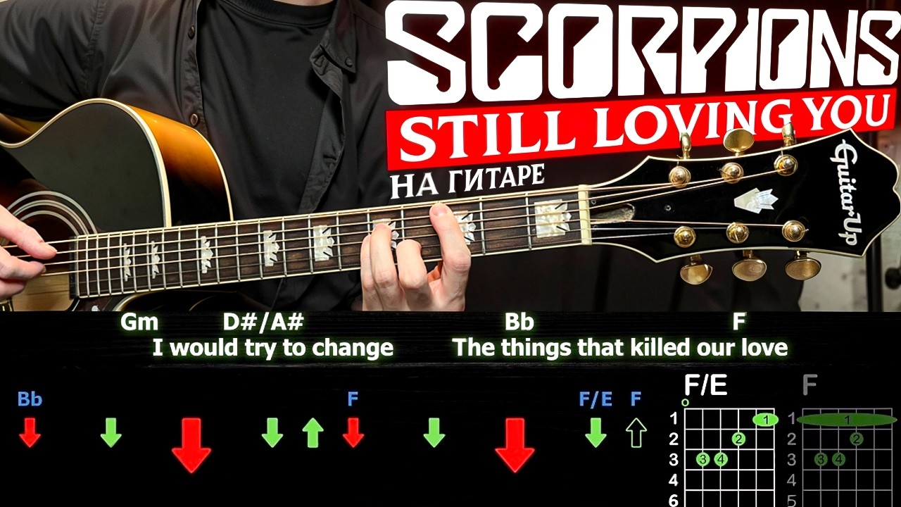 🎸 Scorpions – «Still Loving You» на гитаре: ПОЛНЫЙ РАЗБОР с объяснениями! Играю + детальный разбор 🦂