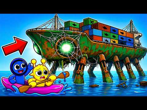 WE FOUND ABANDONED CRABCRUISE SEA MONSTER..