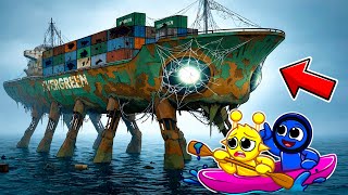 WE FOUND ABANDONED CRABCRUISE SEA MONSTER..