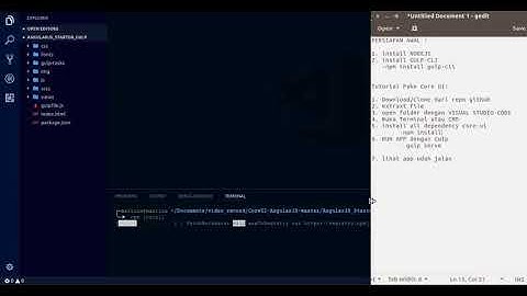Tutorial Runing CORE UI
