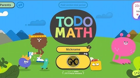 Todo Math #gamepreview #gameplay #mathforkids #todo