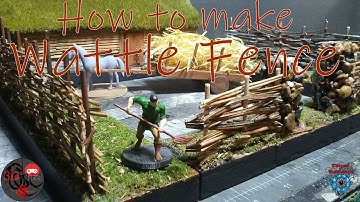 How to make "free" wattle fencing!