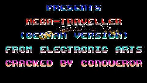 Agile   Mega Traveller German HYPERSPIN AMIGA INTRO CRACKTRO DEMO COMMODORE NOT MINE VIDEOS