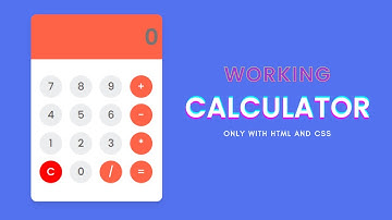 How to make Calculator with HTML and CSS | Calculator HTML & CSS | Calculator With JavaScript