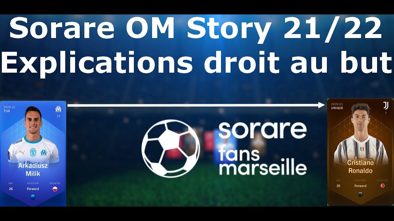 L'Olympique de Marseille arrive sur la blockchain avec le jeu Sorare