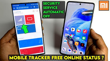 Mobile Tracker App Accessibility Automatic off | Redmi online status problem solution