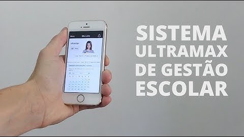 App do Ultramax Gestão Escolar