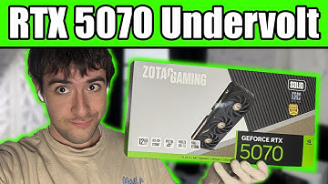 Undervolt your RTX 5070 for more FPS and Lower Temperatures! - Tutorial