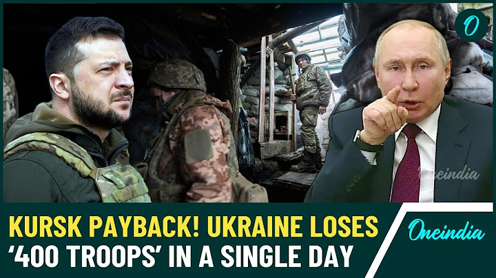 Putin Dominates: Moscow Reports Success in Kursk Payback, Claims 400 Ukrainian Casualties| Watch