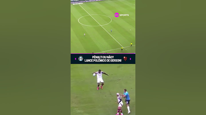 FOI PÊNALTI? A BOLA BATEU NA MÃO DO GERSON E O GRÊMIO PEDIU PÊNALTI NO LANCE #shorts