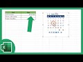 How to Insert a Calendar in Excel