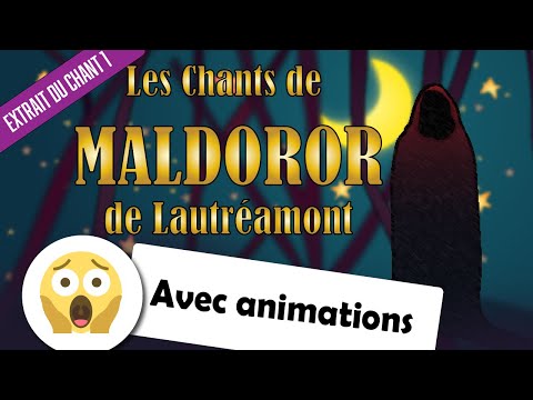 Les Chants de Maldoror - Comte de Lautréamont - extrait du chant 1