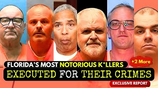 All Prisoners EXECUTED in FLORIDA 2025 U.S.A (UPDATED). Their HORRIFIC CRIMES & END #DeathRow2025