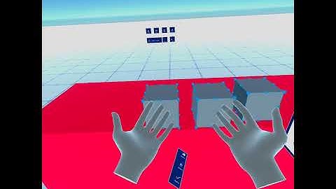 VR Hand Tracking Keyboard V2