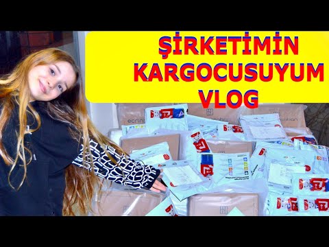 Bütün Gün Kargocu Vlog. Ecrin Su Çoban