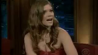 Kate Mara chattig with Craig Ferguson