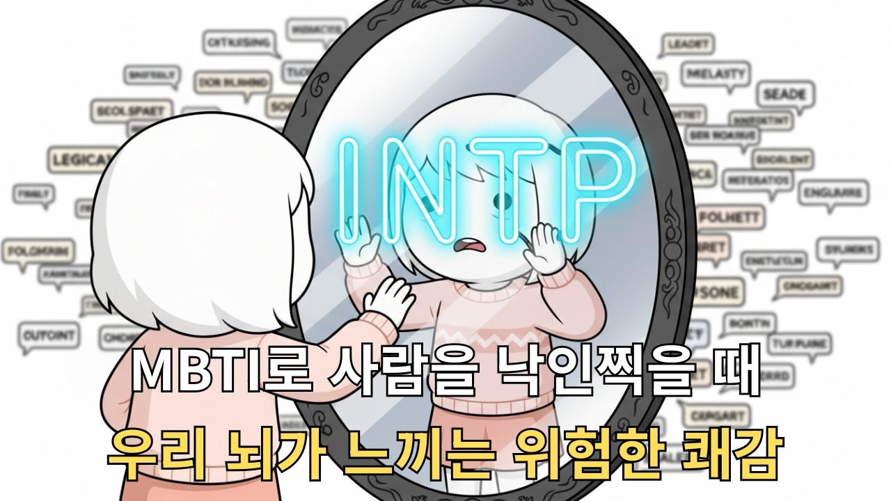 왜 한국인만 MBTI에 유독 집착할까? 혈액형보다 소름 돋는 ‘낙인 효과’의 실체 | 마음 구조학