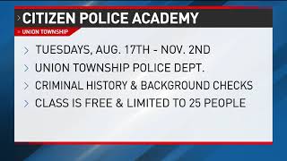Union Township Police accepting applications for Citizen Police Academy