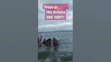 Happy 70th Birthday Ama Andy #happybirthday #dadsbirthday #ama #shorts