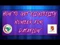 HOW TO GET ELIGIBILITY NUMBER FOR DATAFLOW | SAUDI COUNCIL RENEWAL 2018