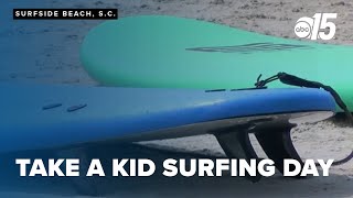 Surf Dreams Foundation introduces kids to surfing for free in Surfside Beach