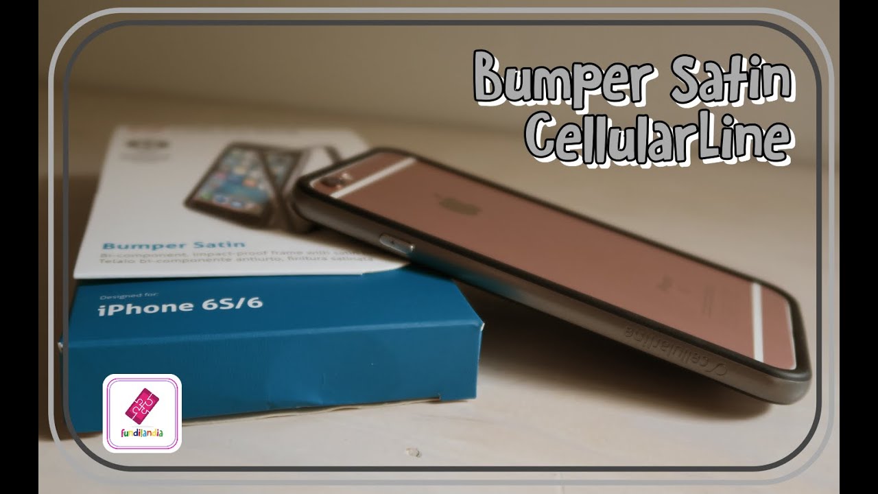 cellular line bumper satin iphone 6