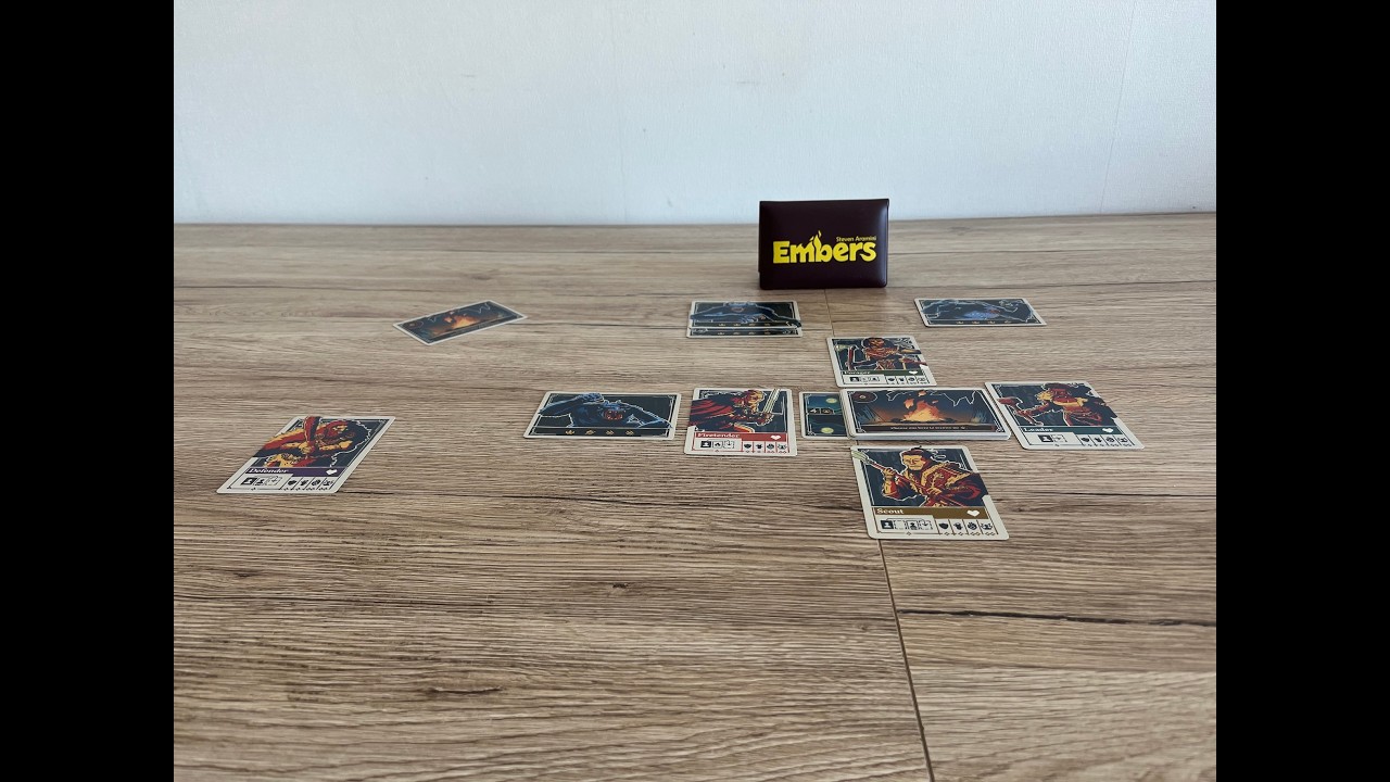 Соло игра Embers + дополнение The New Guard (Button Shy Games)