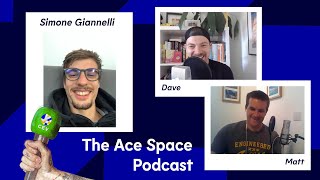 "What it's like to be an Italian Volleyball Player" with Simone Giannelli I The Ace Space Podcast