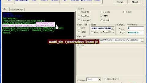 HOW TO CHANGE IMEI SPD PHONE WITH AVATORBOX