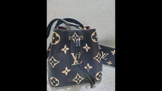 Louis Vuitton Nano Noé Bicolore Tourterelle Creme Monogram Empreinte