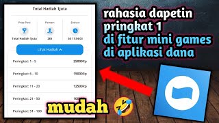 cara mendapatkan uang di aplikasi dana dengan fitur mini games screenshot 1