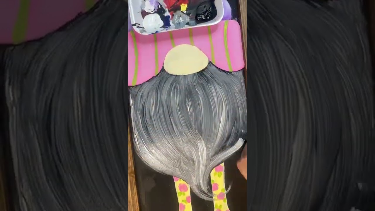 How to paint a gnome beard 