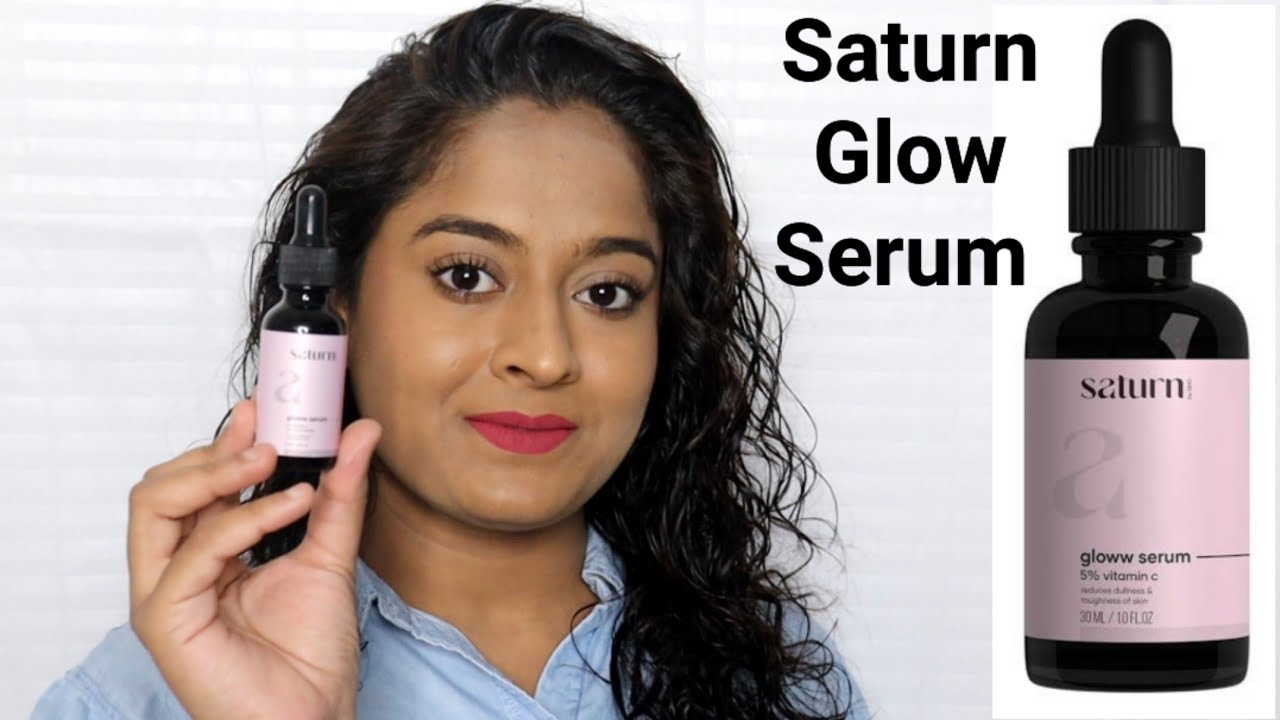 Vitamin C + Niacinamide 2 in 1 Saturn Glow serum review & demo in