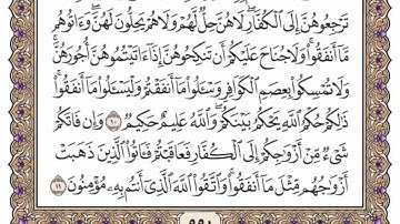 سورة  الممتحنة  من  الآية (10) الى الآية ( 13 ) مكررة   22 مرة  بصوت الشيخ محمد أيوب رحمه الله