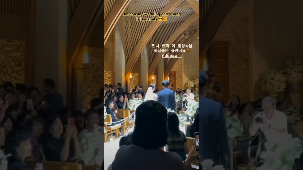 It's not Jin's wedding,,It’s his Cousin's wedding..🐸 