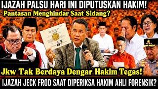Download lagu 🔥IJAZAH JKW EROR SAAT DIPERIKSA❗HAKIM MARAH, TEGASKAN, JKW TAK BERDAYA, IJAZAH PALSU SELESAI⁉️