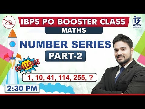 Number Series | New Pattern | Part 2 | Maths | IBPS PO 2019 | 2:30 pm maths is fun