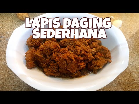 Masakan Lapis Daging Sederhana Menu Idul Adha Yang Lezat