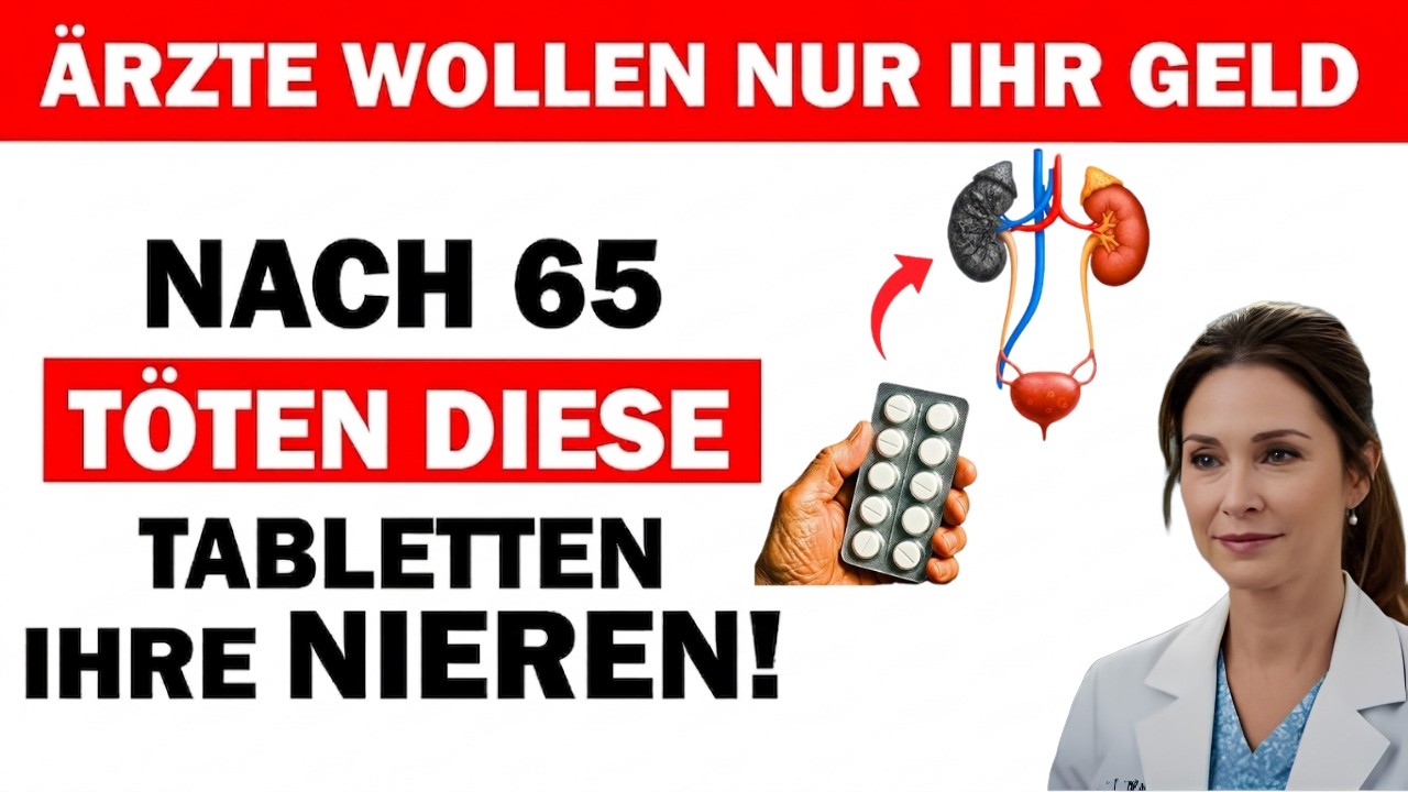 Über 60? Diese 5 Blutdruckmedikamente zerstören Ihre Nieren – das sagt Ihnen kein Arzt!