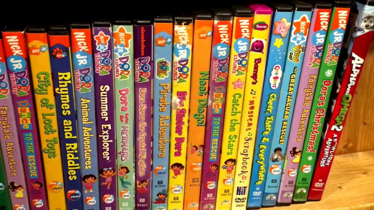 Dora The Explorer Vhs Tapes Lot Of 7 Movie