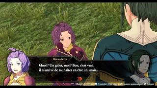 Fire Emblem Three Hopes - soutien Linhardt/Bernadetta (fr)