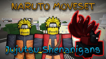 ACCURATE NARUTO MOVESET IN JUJUTSU SHENANIGANS #skillbuilder #jujutsushenanigans 
