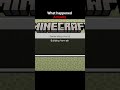What happened actually 😭😋 #shorts #minecraftmemes