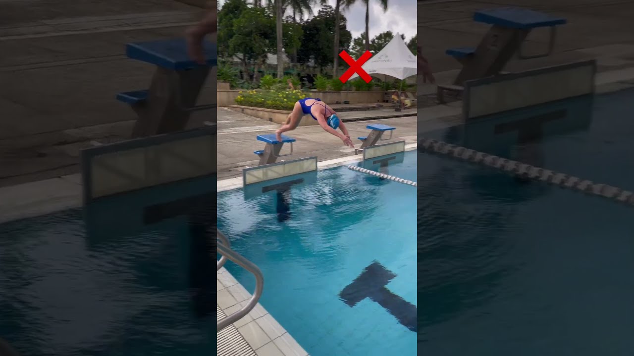 SLOWEST Way To Dive Off The Blocks 
