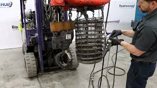 CM Powerstar 717202E 10 Ton Electric Chain Hoist w/ Manual Trolley