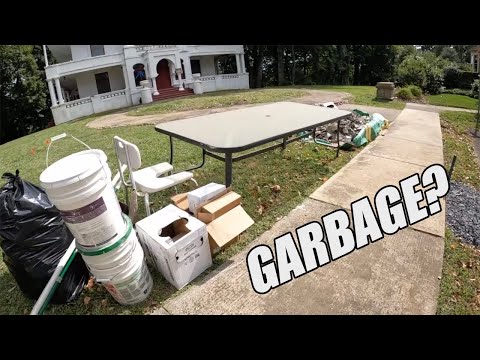 Back Out Garbage Picking For Free Stuff 